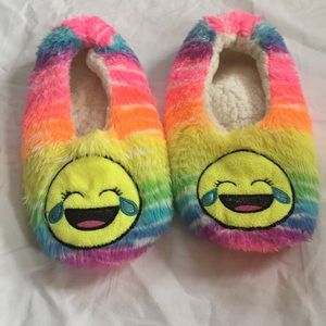 Kids Rainbow Slippers